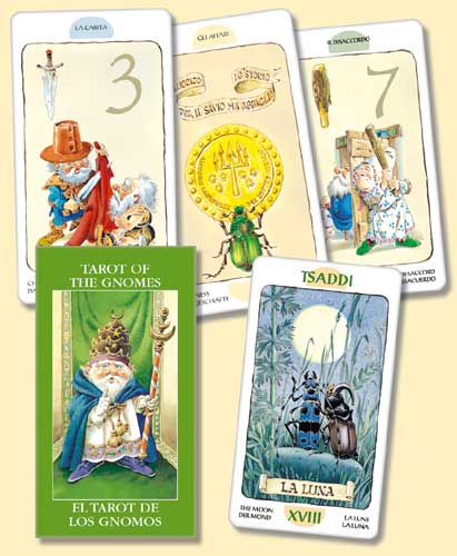 Cartas Tarot de los Gnomos Mini