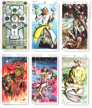 Cartas Tarot Iniciático de la Golden Dawn