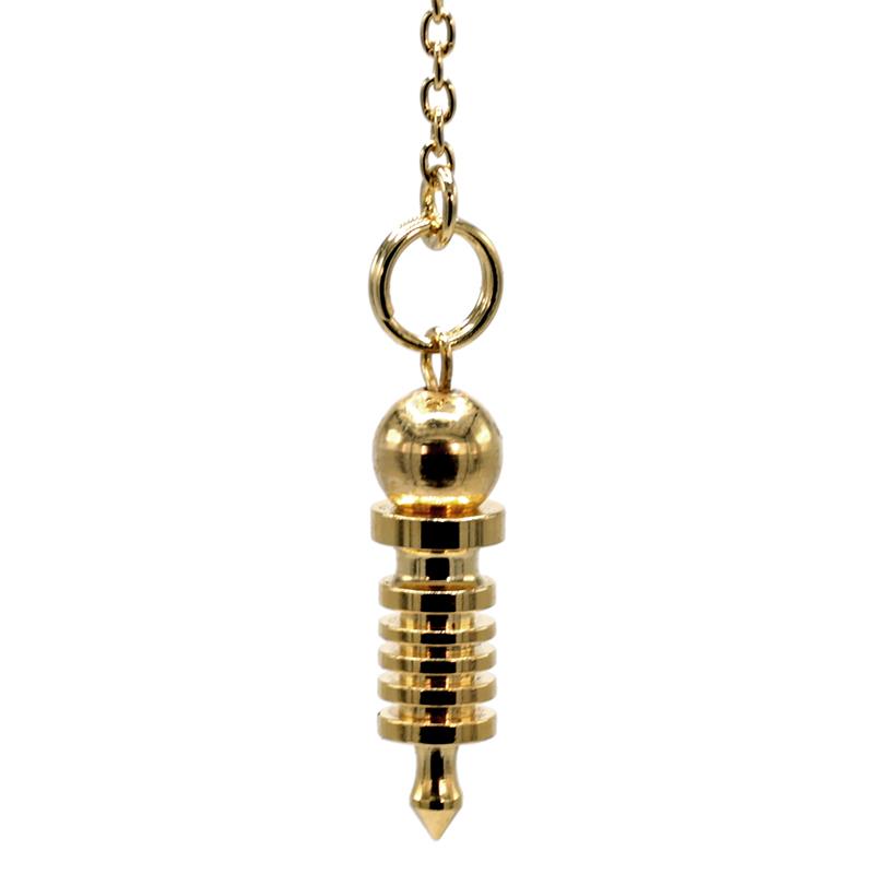 Péndulo Isis mini  bronce dorado-16219