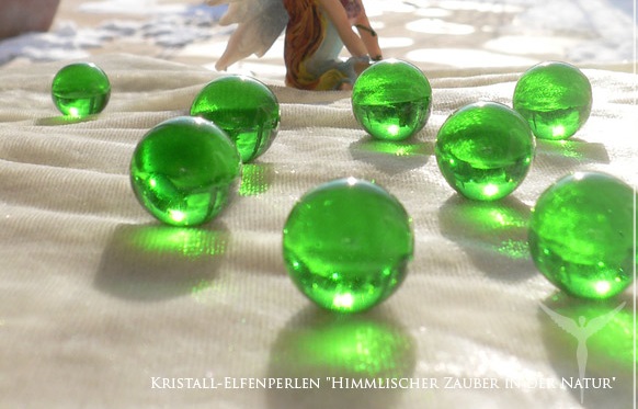Perlas cristalinas Litios de los elfos (13 perlas)