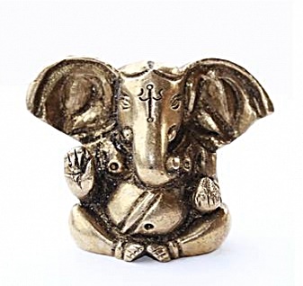 Figura Ganesh bronce--W9885