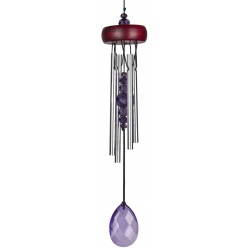 Campana de Viento Gem Drop Violeta-GEMVI