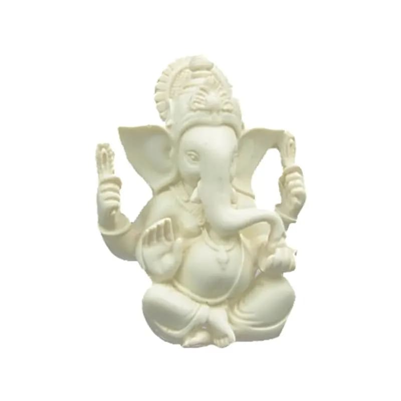 Figura Ganesh blanco- 17287