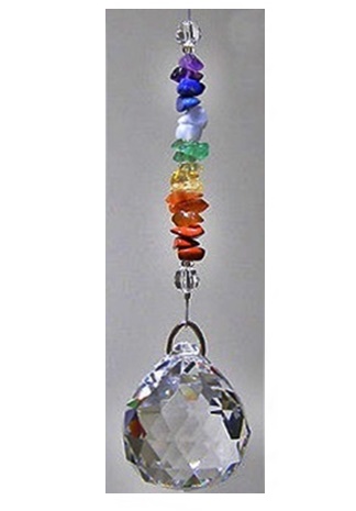 Bola Feng Shui Suncatcher chakras-13597006