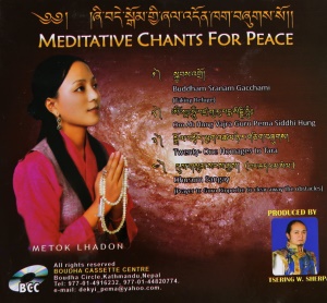 Cd- Meditative Chants for Peace