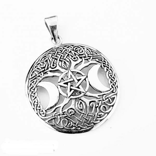 Colgante Wicca lunas 43021