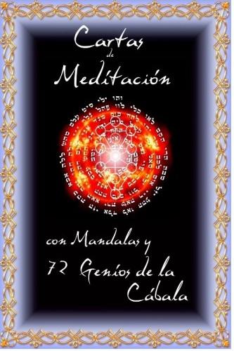 Cartas de Meditación con Mandalas y 72 Genios de la cábala