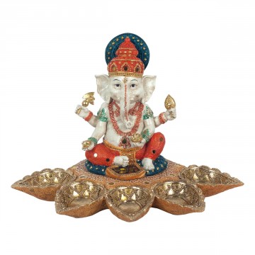 Figura Ganesh  hojas Bodhi 22250