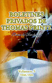Boletines Privados De Thomas Printz V-5