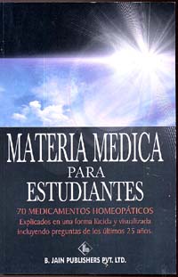 Materia Medica Para Estudiantes - 1ª parte
