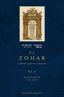 El Zohar Vol . IV (  Sección de Bereshit 97ª - 130a )