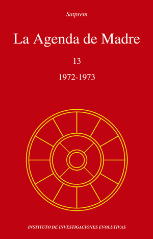 Agenda de Madre vol. 13 .   1972 - 1973