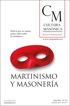 Revista Cultura Masónica nº 23. Martinismo y Masoneria