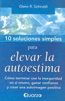 10 Soluciones simples para elevar la autoestima