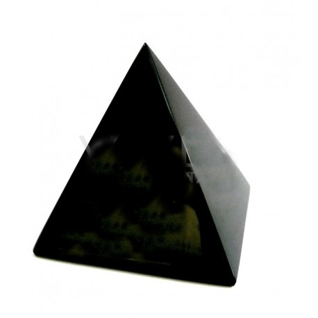 Pirámide Obsidiana Negra 5x5cm-1977