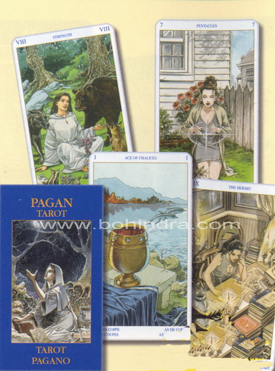 Cartas Tarot mini pagano