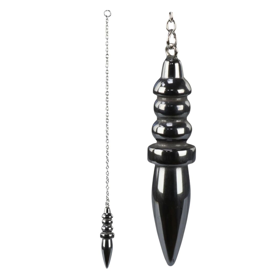 Péndulo egipcio hematite-8009