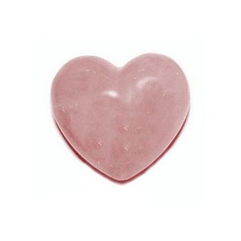 Corazón cuarzo rosa 051 - 30x30