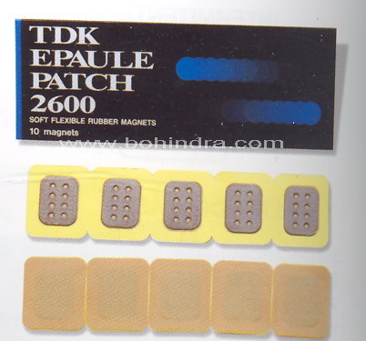 Parche Magnetico 2600G.2.5-1.8 cms 10Uds MG1301