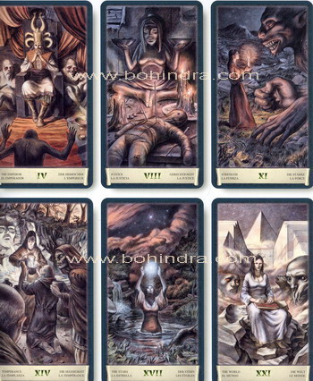 Cartas Tarot del Necronomicón