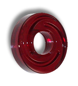 Tachyon Donut Pequeño Rojo- 20mm 1101