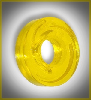 Tachyon Donut Pequeño  Amarillo 20mm 1103