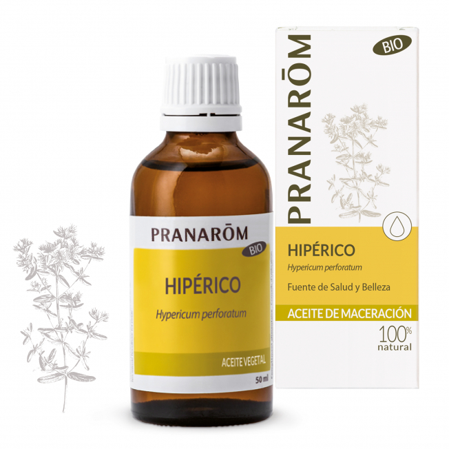 Aceite de Hipérico BIO 50 ml. Pranarom 869