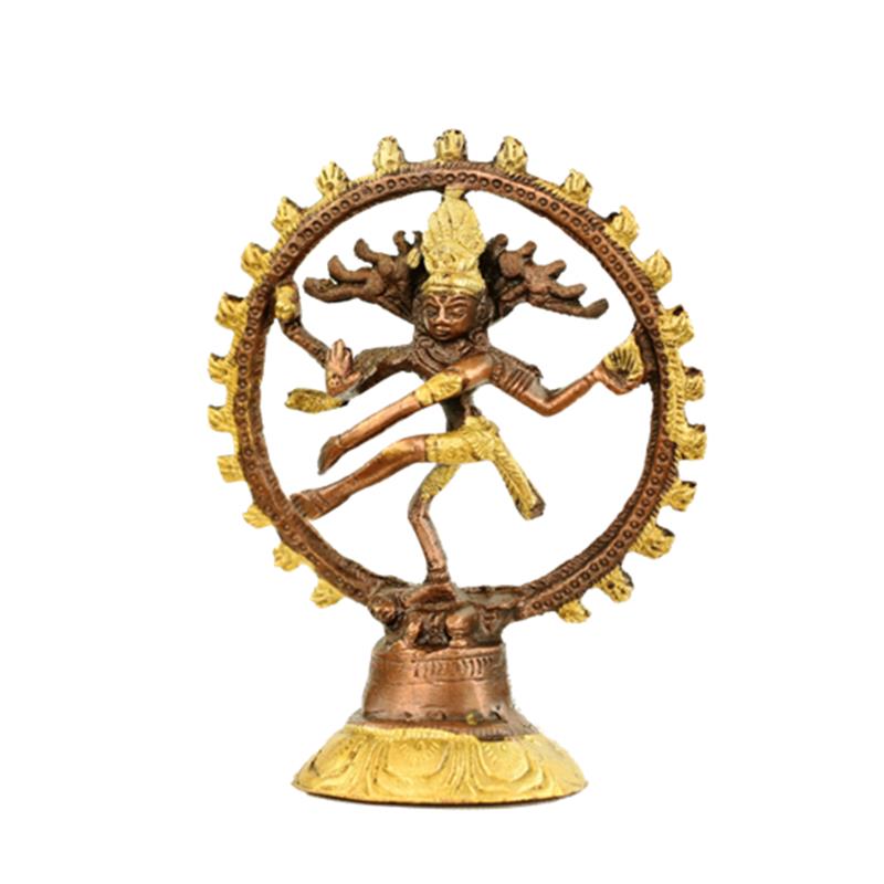 Figura Shiva Nataraya 2 metales-W9052