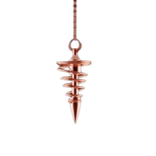 Péndulo Espiral color  cobre- 1013 /16459