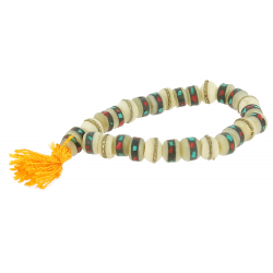 Pulsera Mala hueso con incrustaciones- MR031