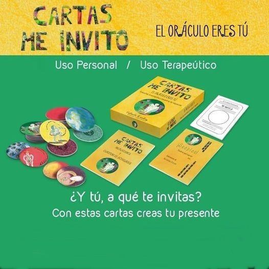 Cartas Me Invito ( libro + cartas )