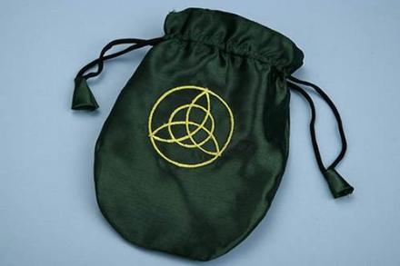 Bolsa para Tarot embrujadas verde 356001314