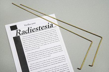 Varilla Radiestesia metal con instrucciones-600071