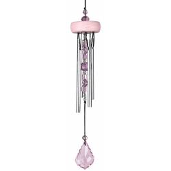 Campana de viento Gem Drop Rosa- GEMRO