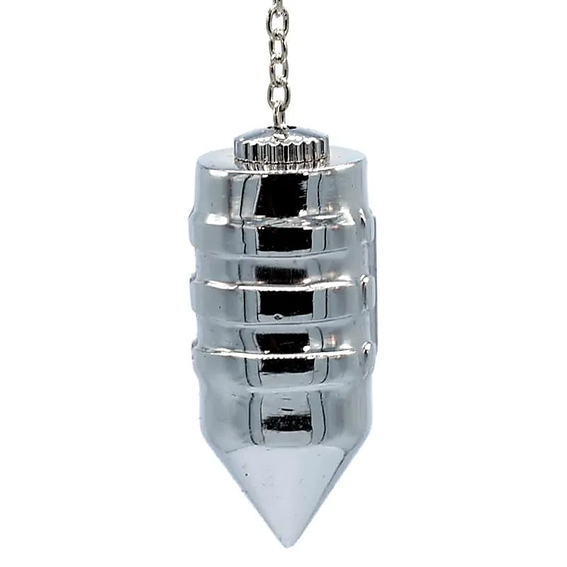 Péndulo Atlante de latón cromado 16846