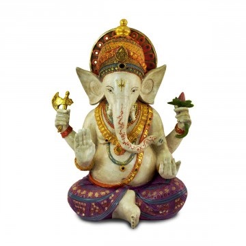 Figura Ganesh grande colores 77306
