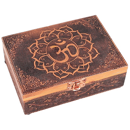 Caja Om para tarot OM-color cobre- 17780