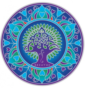 Adhesivo ventana sunlight  mandala de la tierra-9640