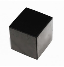 Cubo shungit 2x2 pulido -CUBSHU2