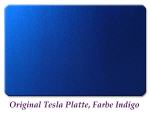 Placa Tesla   tratamiento chakra  azul índigo