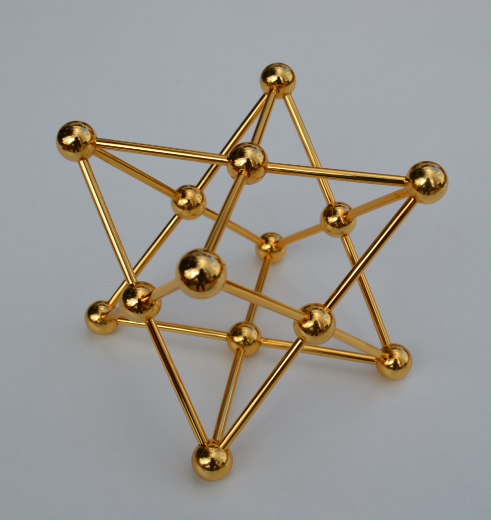 Merkaba Latón