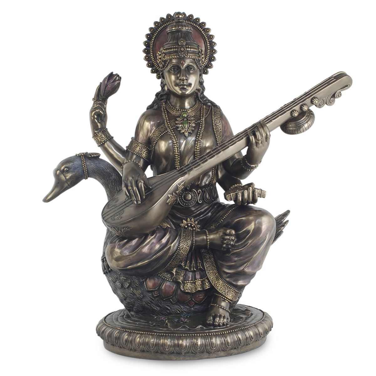 Saraswati con cisnes-11180