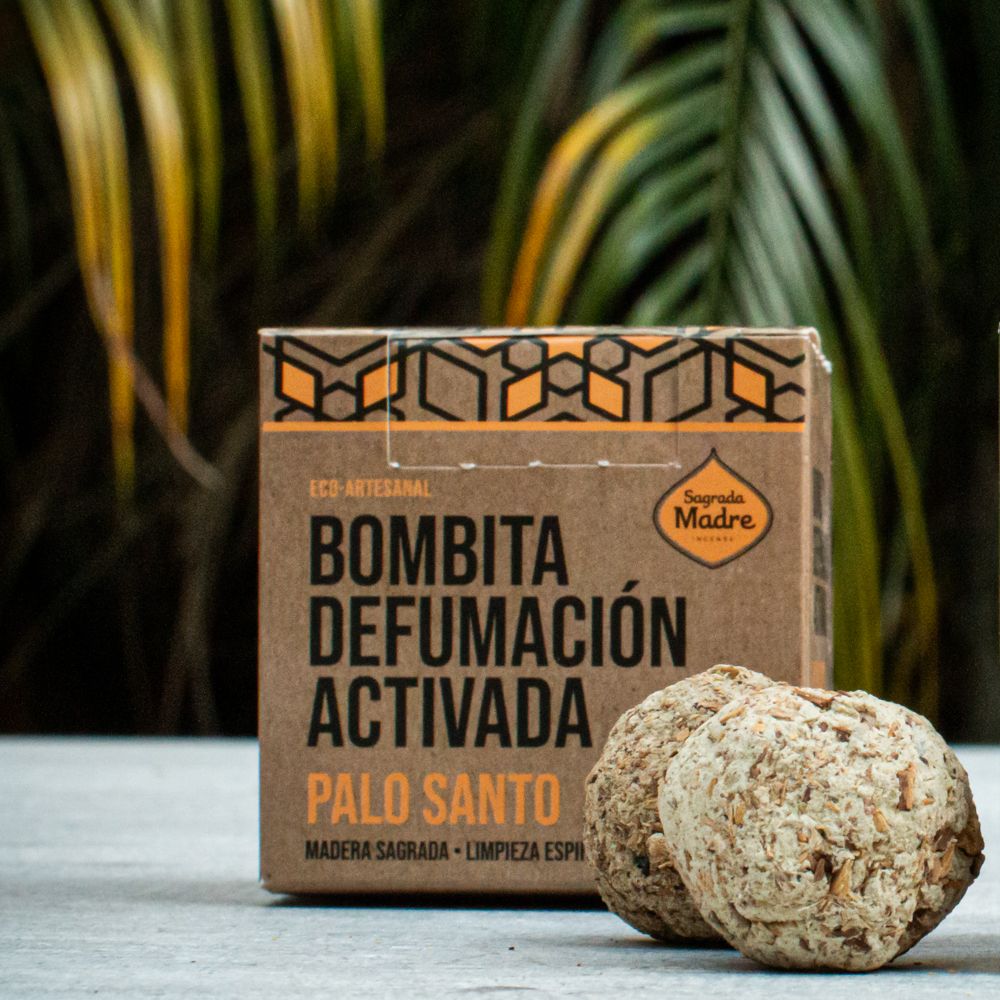 Bombita defumación activada Palo Santo -51