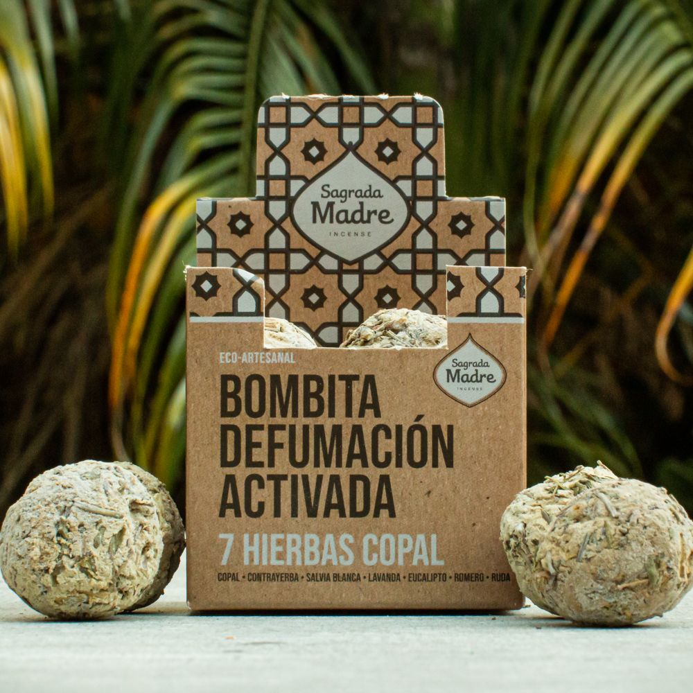 Bombita defumación activada 7 hierbas y Copal -54