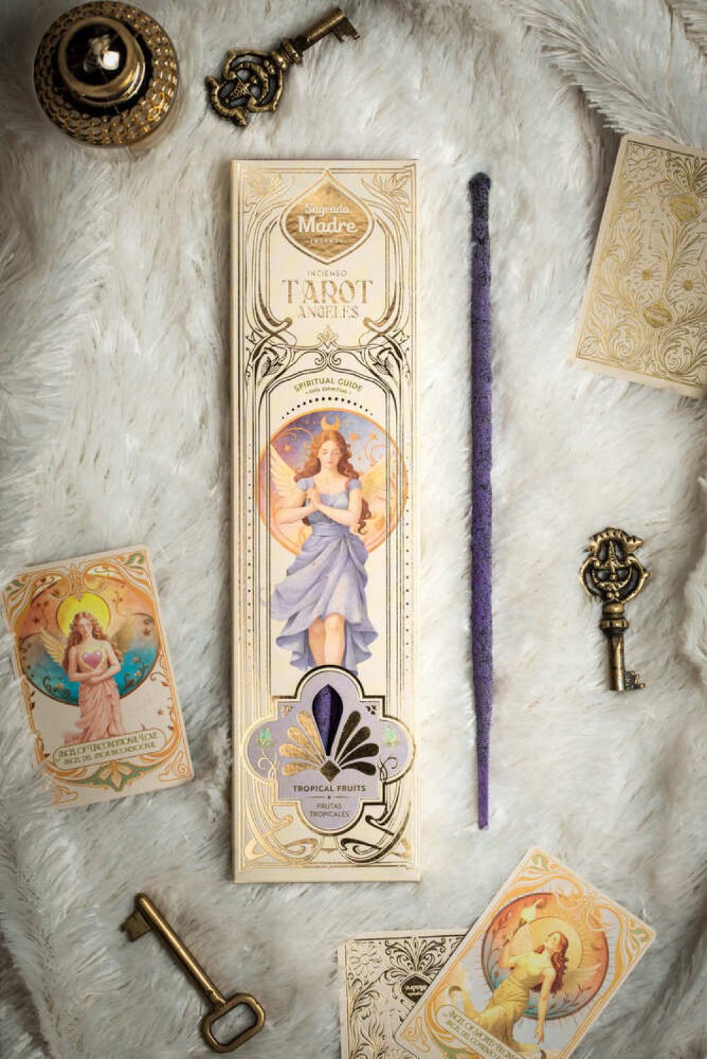 Incienso Tarot Angeles Guía Espiritual- Frutos Tropicales (1545B)