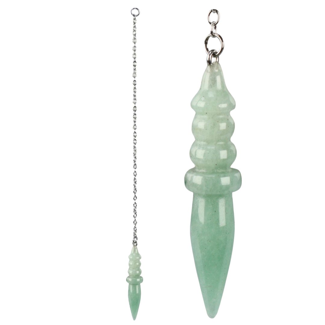Péndulo egipcio aventurina verde -8013