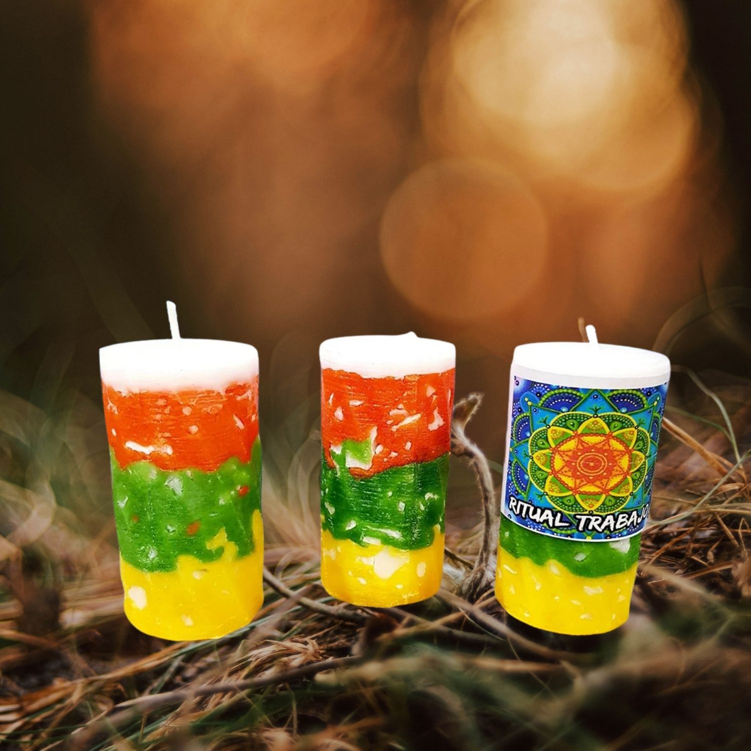 Vela Karisma Ritual de trabajo