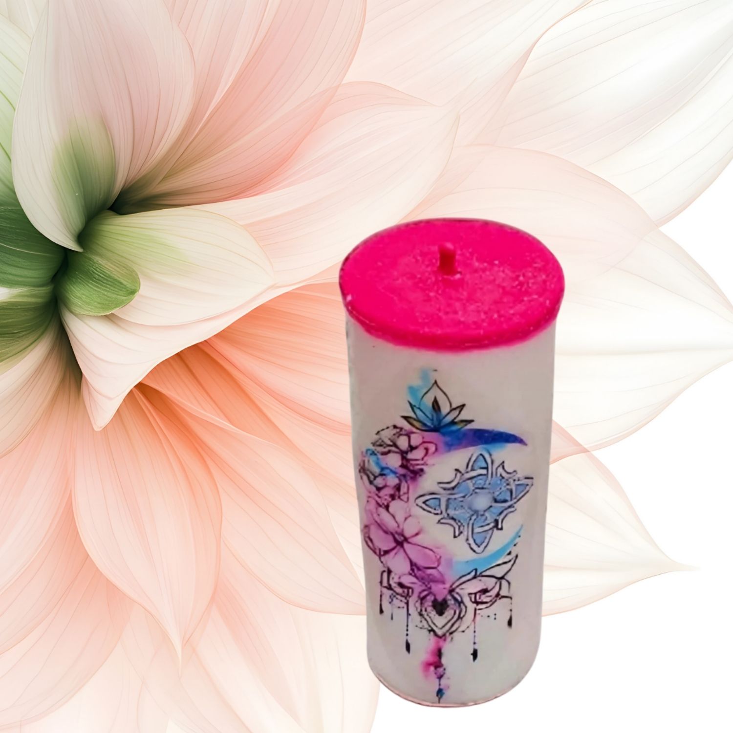 Vela Karisma luna nudo de bruja 14x6