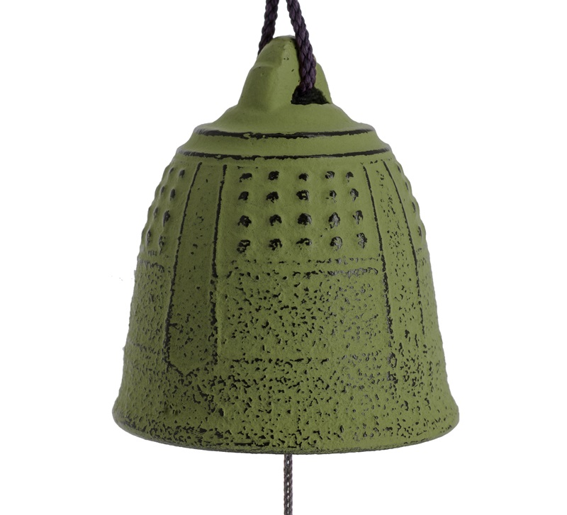 Campana Feng Shui Furin Iwachu Verde 5,5 cme: MM27025