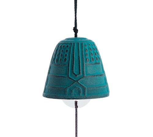 Campana Feng Shui Furin Iwachu Turquesa 5,5 cm: MM27025TB